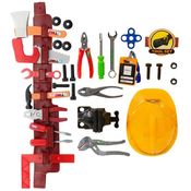 Kit Brinquedo Ferramentas de Construção Marceneiro