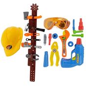 Kit Brinquedo Ferramentas de Construção Marceneiro