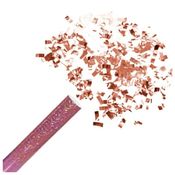 Lança Confete Rose Gold Metalizado 30cm