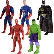 Quinteto De Heróis Bonecos De Liga Da Justiça E Vingadores