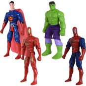 Quarteto De Articulaveís Super Heroís Brinquedos Vingadores