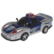 Carrinho Police Car Com Luz E Sirene