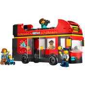LEGO CITY - Ônibus turístico vermelho de dois andares
