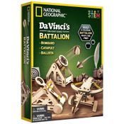 Kit de Quebra Cabeças 3D de Catapulta Da Vinci STEM para Crianças, National Geographic