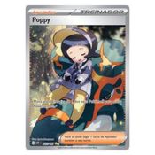 Carta Pokemon Obsidiana em Chamas Poppy (227/197)