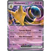 Carta Pokémon - Alakazam ex 65/165 - 151 - Copag