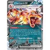 Carta Pokémon - Charizard ex 125/197 - Obsidiana em Chamas - Copag