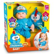 Boneca Meu Bebe Galinha Pintadinha Mini Roma 5604