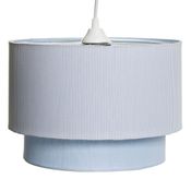 Lustre Tubular Duplo Azul