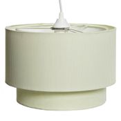 Lustre Tubular Duplo Verde