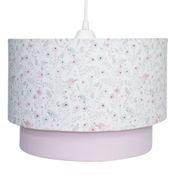 Lustre Tubular Duplo Jardim Rosa