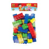Kit Blocos de Encaixe 48 Peças - GGB Brinquedos