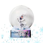 Brinquedo Globo De Neve Frozen Monte E Decore Com Glitter E Adesivos Toyng