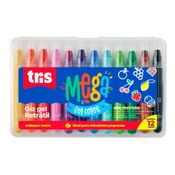 Giz Retrátil Mega Gel Color - Tris