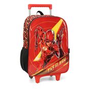 Mochila Infantil de Rodinhas Flash Vermelho - Luxcel