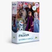 QUEBRA CABEÇA FROZEN 200 PEÇAS 7 ANOS+