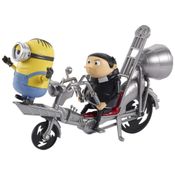 Stuart e Young Gru do Minions com 10 cm de Altura, Articulação e Empunhaduras Universais para Crianças Acima de 4 Anos, Minions GMF15