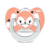 Chupeta Bico de Silicone Funny Animais 0m+ Rosa - Lillo