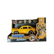 Megaformers Guardian - Carro Corrida Amarelo - Multikids