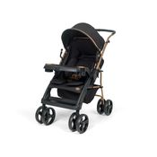 Carrinho de Bebê 0 a 15kg Bolt Preto e Dourado Tutti Baby