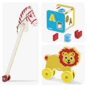 KIT BRINQUEDOS EDUCATIVOS LETRAS PRIMEIRA INFÂNCIA 2 ANOS +