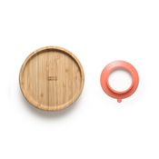 Prato Raso com Ventosa Bam N' Boo +6m Rosa Fisher Price - BB1169OUT [Reembalado] BB1169OUT