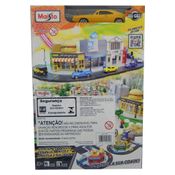 Playset Loja De Brinquedos Com Miniatura Mustang 1/64 Amarelo Maisto 12387