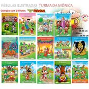 Coleção 14 Livros TM – Fábulas Ilustradas – Turma Da Mônica