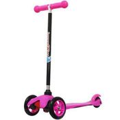 Patinete Infantil 3 Rodas com Altura Ajustável Rosa BW-011 Brinkway