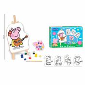 KIT PINTURA COM CAVALETE - PEPPA PIG - NIG