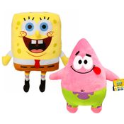 Kit de Pelucias do Patrick Bob Esponja Grandes 30cm Multikids