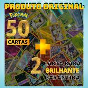 25 Cartas Pokemon Original Sem Repetições e 01 Brilhante Garantida