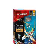 Livro Lego Ninjago Construa e Customize Dragões - Catapulta