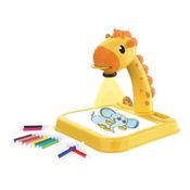Projetor Girafa de Desenhos com Lousa e Música - Polibrinq
