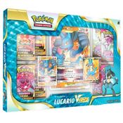 Box Pokémon Escarlate e Violeta Lucario V-Astro - Copag