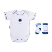 Kit Bebê Cruzeiro com Body e Meia Oficial