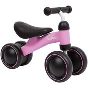 Bicicleta de Equilíbrio Quatro Rodas - Rosa - Buba