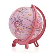 Mini Globo Terrestre Giacomino Pink Zoo 16 Cm - Tecnodidattica - 0316GIPZPB00P0DB