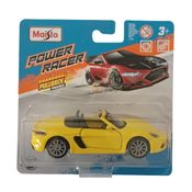 Miniatura Carro Porsche 718 Boxster 1/43 Amarelo Maisto 25001