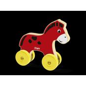 BABY ROLLER HORSE COM RODINHAS A PARTIR DE 1 ANO