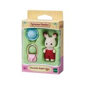 Sylvanian Families - Bebê Coelho Chocolate 5405 - Epoch