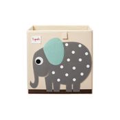 Cesto Organizador Quadrado Elefante - 3 Sprouts