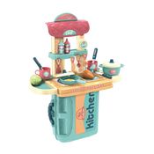 COZINHA DE BRINQUEDO CHEFS 3 EM 1 MEGA COMPRAS MC1006M