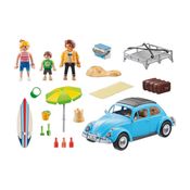 Playmobil 70177 Volkswagen Beetle Fusca Azul 52 Peças