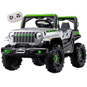 Carro Eletrico Zippy Toys Jeep Wrangler Rubicon 12V CR Cinza