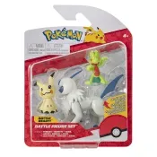 Figura Treecko Mimikyu e Absol Pokemon Pack Sunny 2603