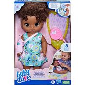 Baby Alive Dia de Cuidar da Bella Negra Verde Hasbro F7537