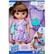 Baby Alive Dia de Cuidar da Bella Morena Roxa Hasbro F7536