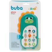 Brinquedo Para Bebe Phone Bilingue Zoo Dino Buba