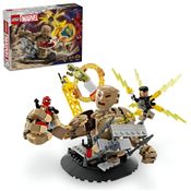 Lego Marvel Spider Man VS Sandman Batalha Final 347Pcs 76280